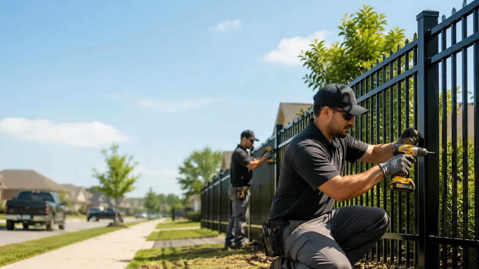 Metal Fence Installation in Carlton, PA